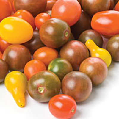 Mix it up with colorful cherry tomatoes