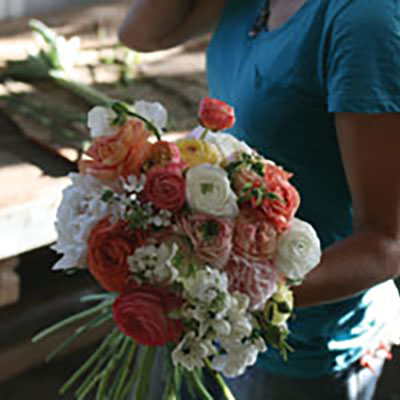 How to make a bridal bouquet