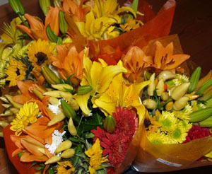 Fall bouquets