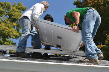 solar install